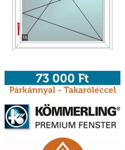 120*90 cm bny panel műanyag ablak