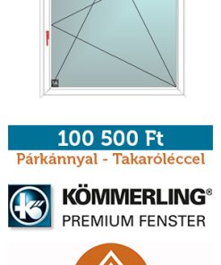 150*150 cm bny panel műanyag ablak