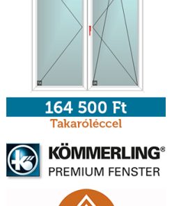 180-210 cm panel műanyag kfny-bny kétszárnyú erkélyajtó