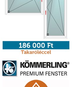 240-240 cm panel ablak, erkélyajtó, erkélyfal - ablak alatt parapet