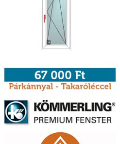 60*150 cm bny panel műanyag ablak