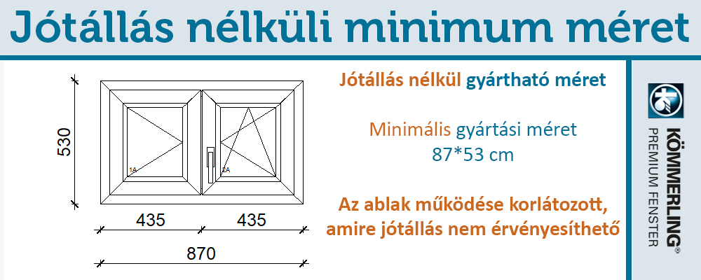 Kfny-bny műanyag kétszárnyú ablak gyártási méretek