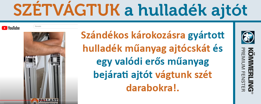 Olcsó műanyag bejárati ajtó nincs. Kész átverés áldozata lehet a túl olcsó ajtó esetén